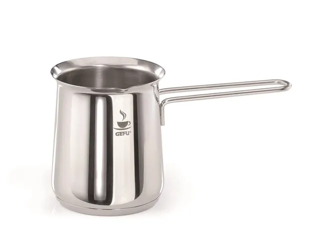 gefu-claudio-carafe-mousse-600-ml-en-acier-inoxydable-avec-fond-sandwich image 1