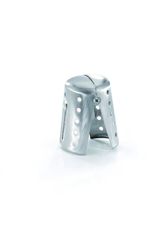 gefu-ge15440-superb-r-tissoire-poulet-porcelaine-et-acier-inoxydable-blanc-avec- image 1