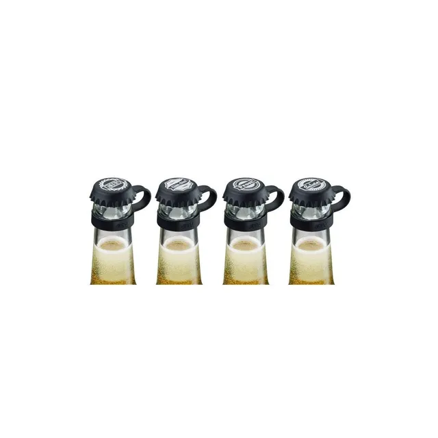 gefu-pepp-lot-de-4-capsule-couronne-en-silicone-pour-bouteilles-bouchon-couronne image 1