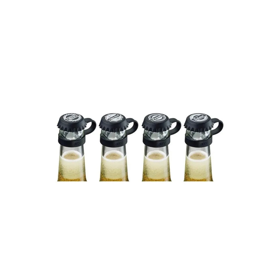 gefu-pepp-lot-de-4-capsule-couronne-en-silicone-pour-bouteilles-bouchon-couronne image 1