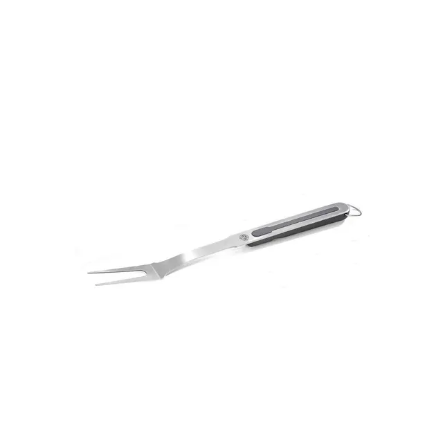 gefu-fourchette-pour-barbecue-89382-en-acier-argent image 1