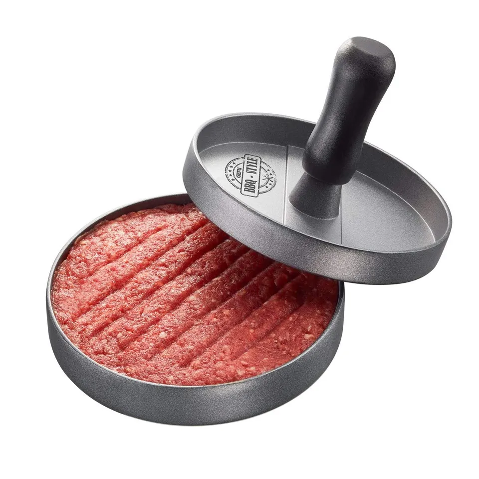 gefu-presse-hamburger-bbq-en-aluminium-enduit-pour-patties-de-120-180-g-11-8-cm image 1