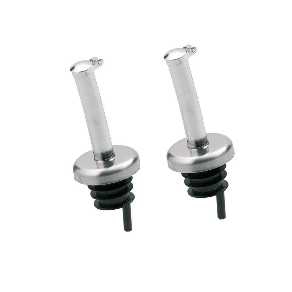 gefu-lot-de-2-verrous-verseurs-huile-avec-bec-verseur-anti-goutte-en-inox image 1