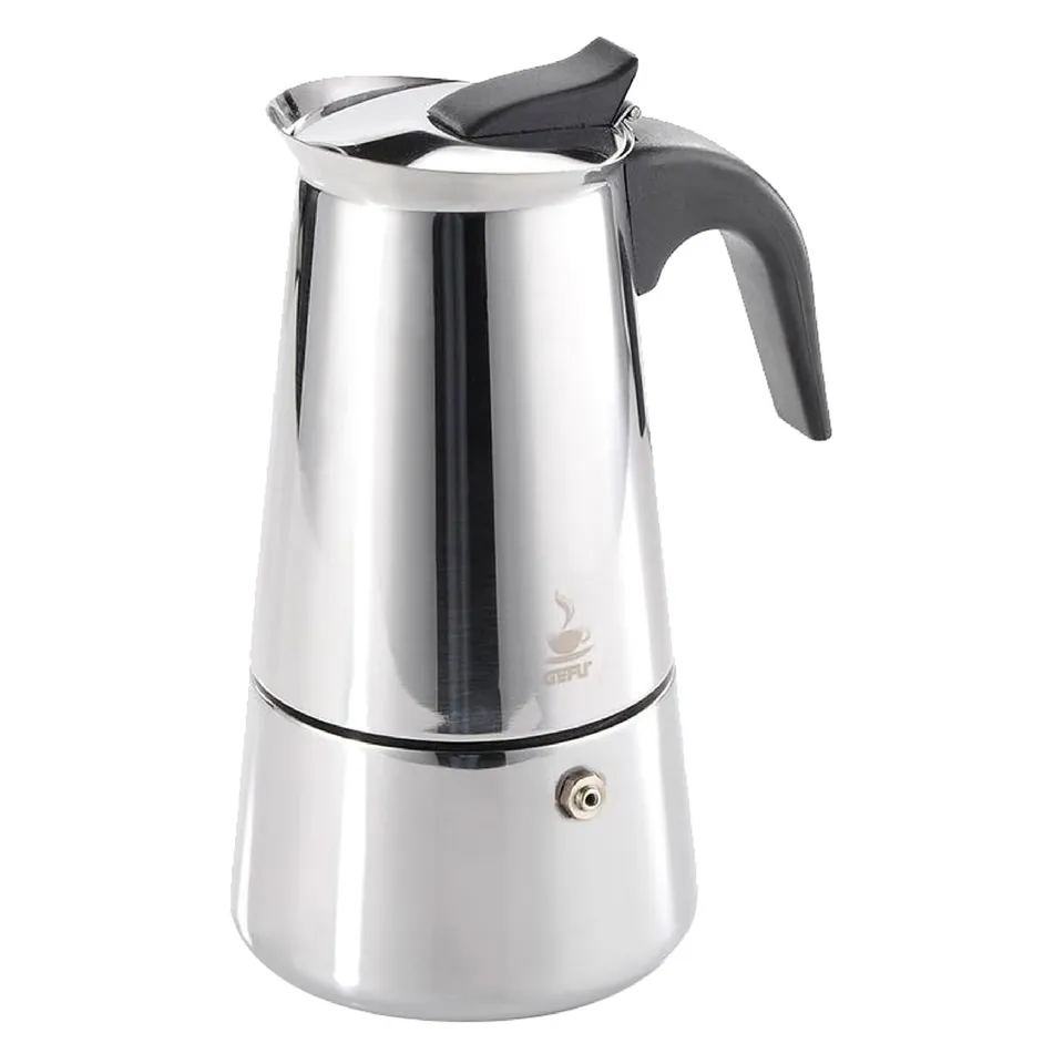 gefu-emilio-cafeti-re-italienne-2-tasses-moka-couvercle-vissant-compatible-lave- image 1