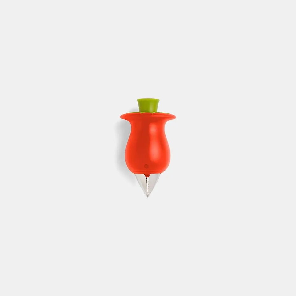 chef-n-hullster-tomate-videur-lames-dentel-es-en-inox-avec-bouton-poussoir image 1