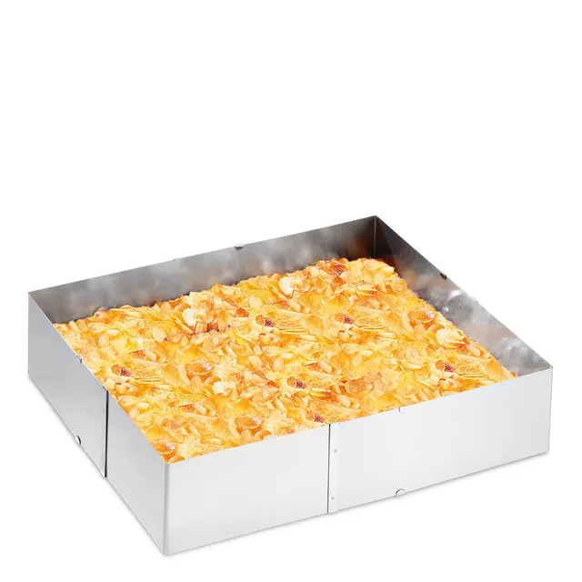 gefu-cadre-g-teau-extensible-uno-acier-inoxydable-20-x-24-cm-38-x-46-cm-hauteur- image 1