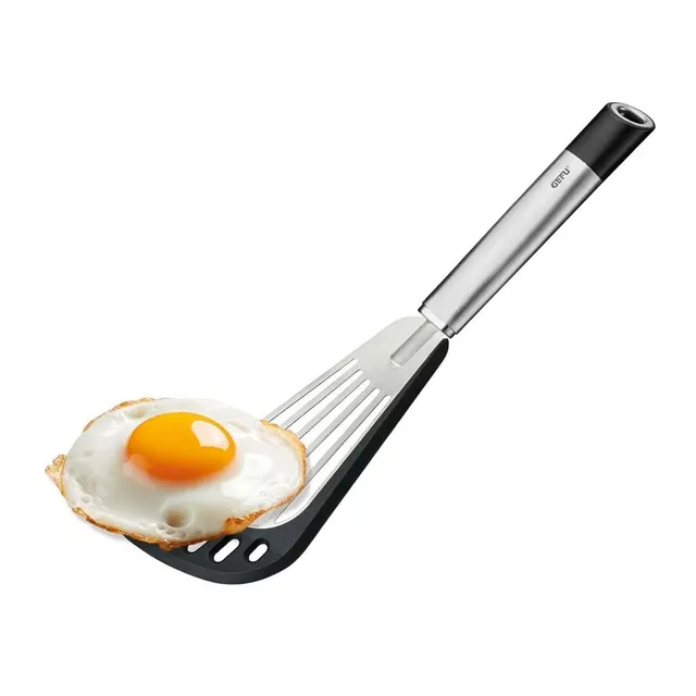 gefu-primeline-29202-spatule-de-cuisine-en-silicone-et-inox-31-5-cm image 1