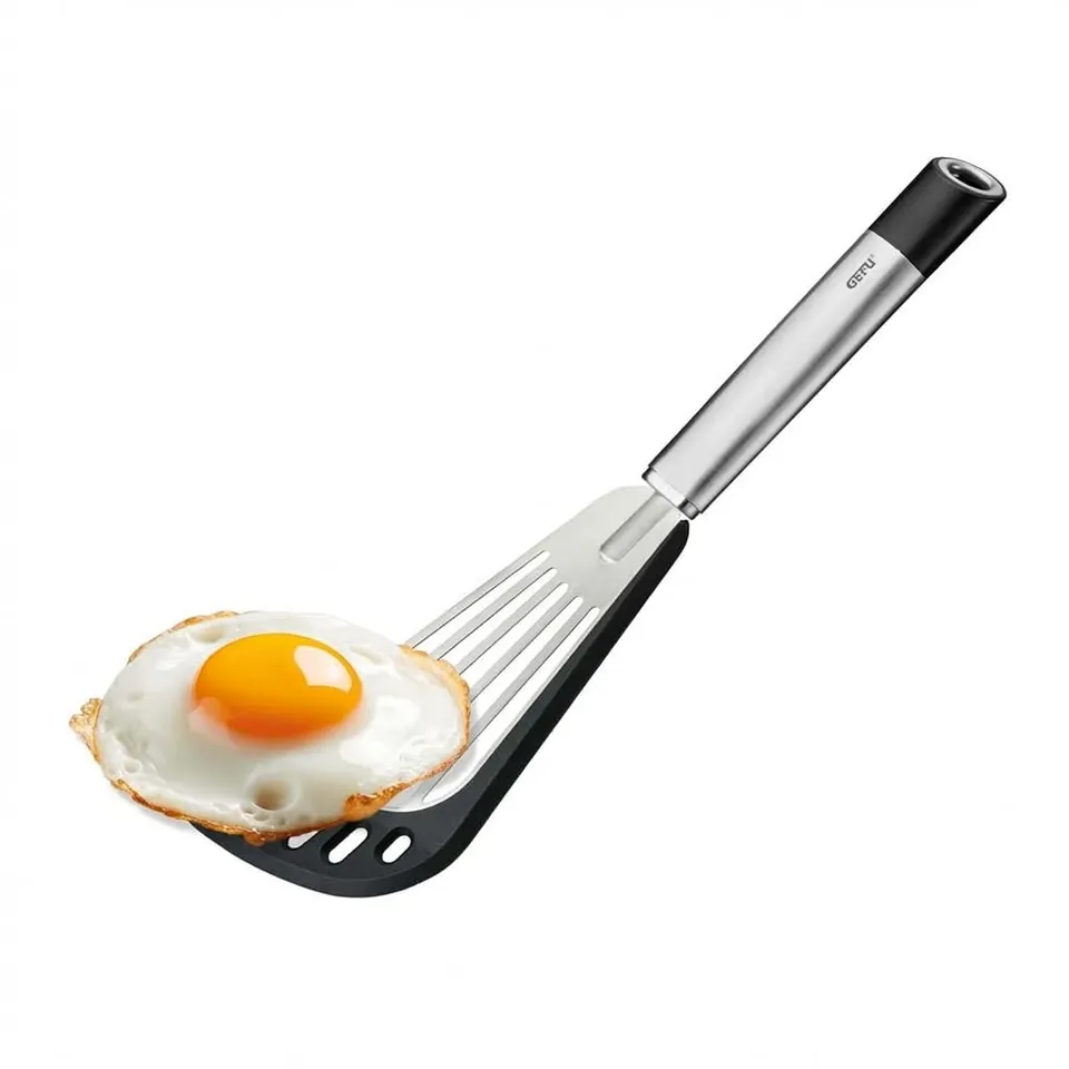 gefu-primeline-29202-spatule-de-cuisine-en-silicone-et-inox-31-5-cm image 1