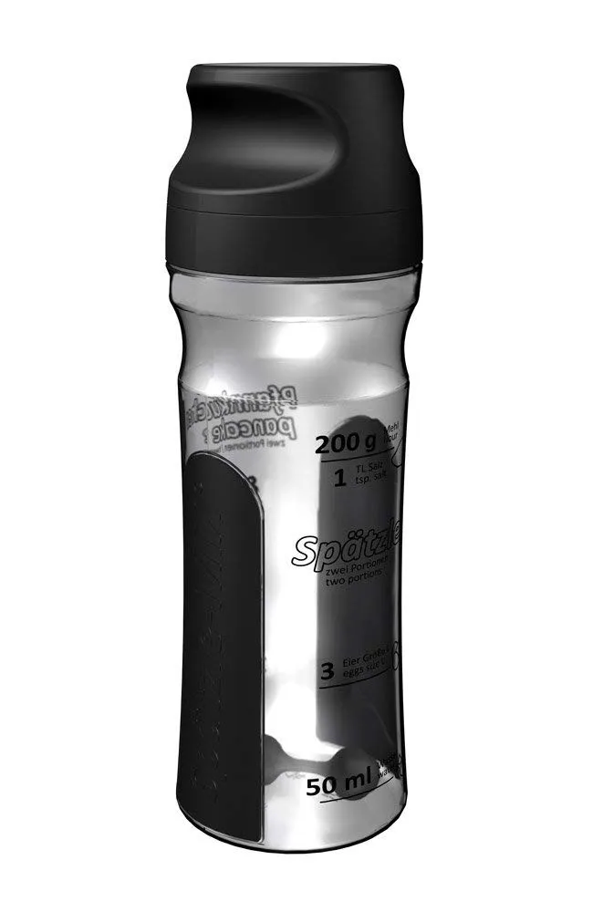 gefu-twister-shaker-cr-pes-pancakes-et-sp-tzle-avec-m-langeur-innovant-et-recett image 1