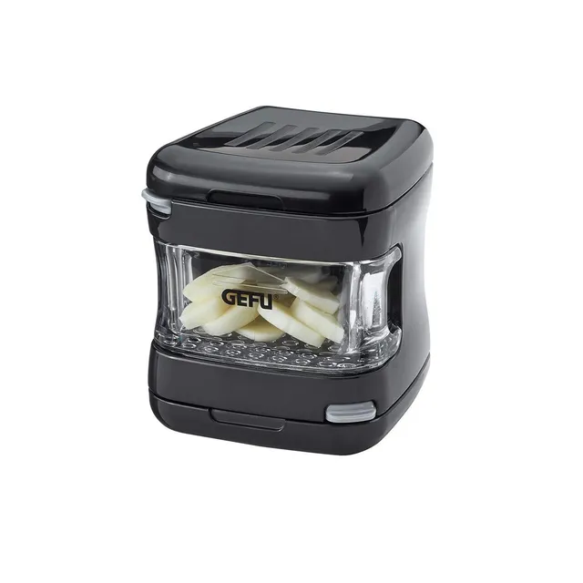 gefu-qube-coupe-ail-en-abs-hachoir-gousses-compact image 1