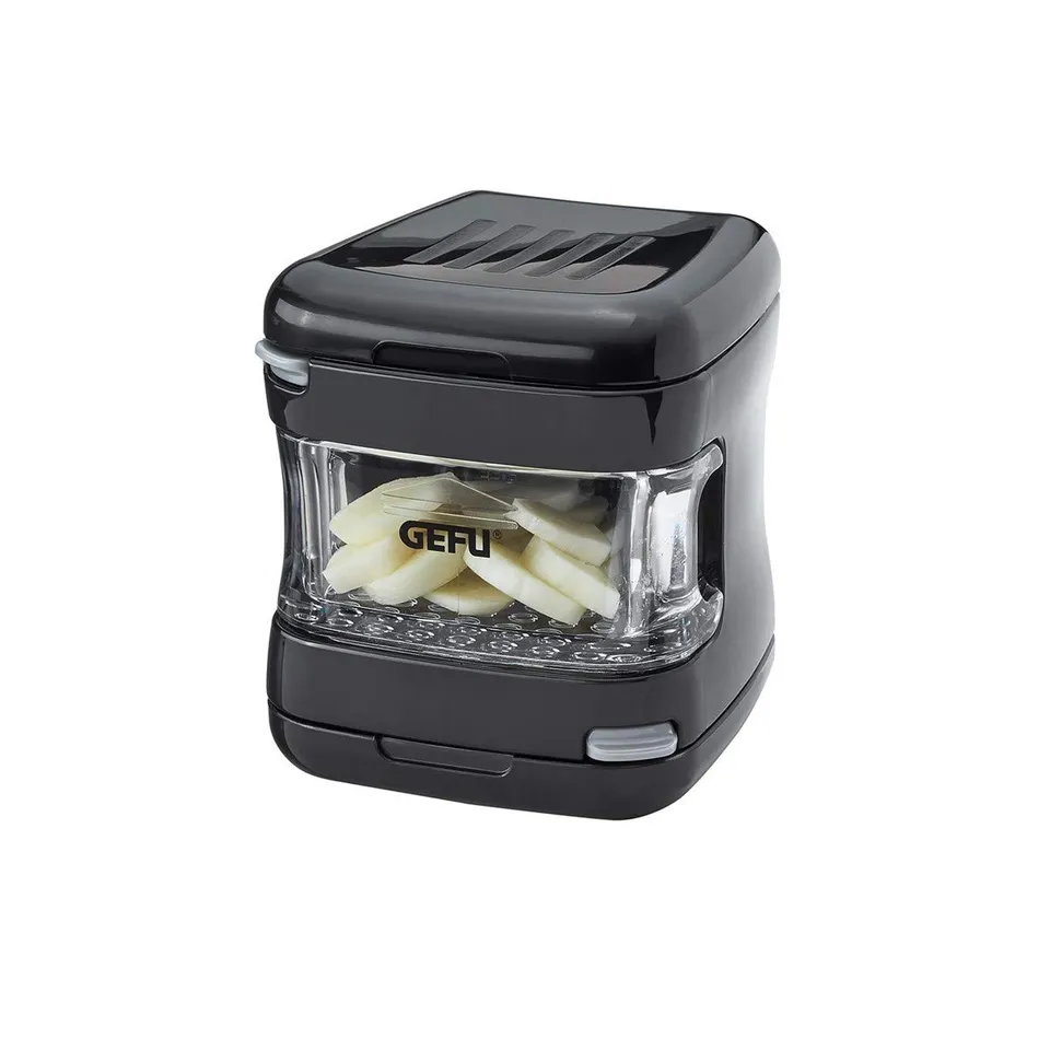 gefu-qube-coupe-ail-en-abs-hachoir-gousses-compact image 1