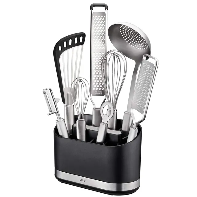 gefu-smartline-29252-porte-ustensiles-bo-te-ustensiles-de-cuisine-en-acier-inoxy image 1