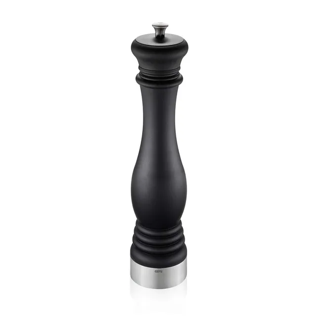 gefu-flavio-34635-moulin-sel-et-poivre-33-cm-en-noir-mat-avec-broyeur-c-ramique- image 1