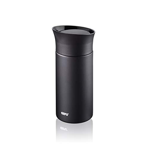 gefu-12378-matteo-gobelet-isotherme-inox-noir-300-ml-caf-et-th-chauds-4-h-double image 4