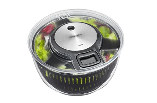gefu-speedwing-28150-essoreuse-salade-cordon-avec-passoire-et-saladier-essorage- image 3