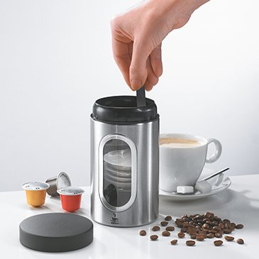 gefu-piero-bo-te-caf-250-g-en-acier-inoxydable-fermeture-clic-fen-tre-de-niveau- image 8