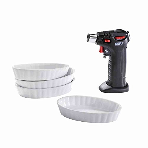 gefu-35360-carmello-lot-de-5-chalumeau-de-cuisine-rechargeable-et-4-coupelles-cr image 2