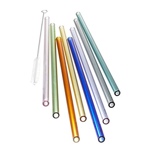 gefu-future-lot-de-8-pailles-r-utilisables-en-verre-borosilicate-23-cm-avec-bros image 6