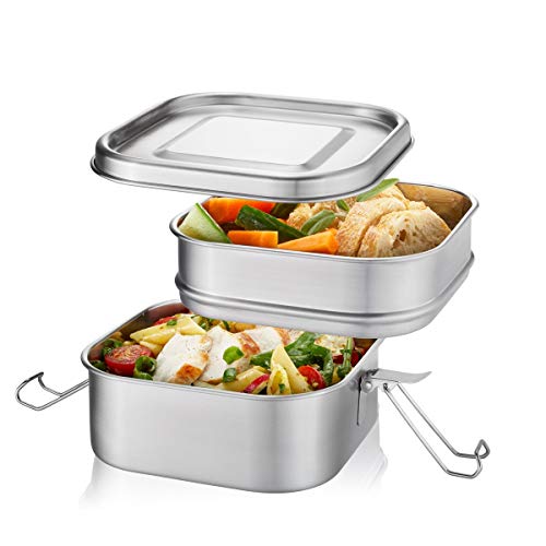 gefu-endure-bo-te-repas-double-tage-lot-de-3-acier-inoxydable-et-plastique-argen image 4
