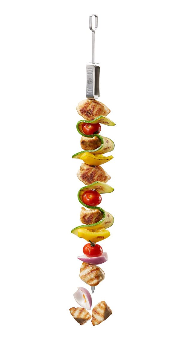 gefu-ge89260-set-de-5-brochettes-barbecue-en-acier-inoxydable-45-cm-r-utilisable image 1