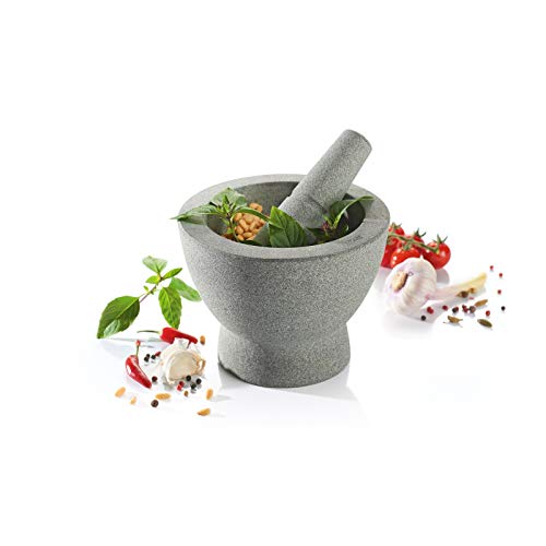 gefu-crunchy-mortier-et-pilon-r-versible-en-granit-17-cm-gris image 7