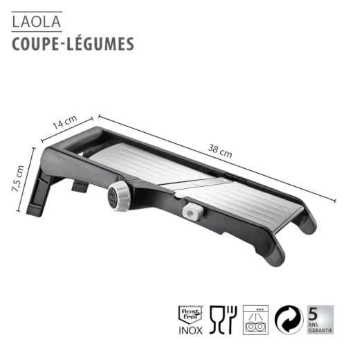 gefu-laola-mandoline-multifonction-coupe-l-gumes-r-glable-avec-coupe-s-curis-e-a image 8