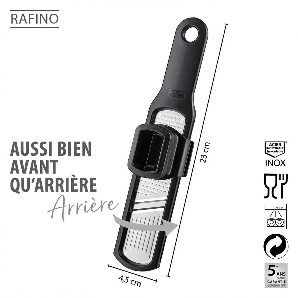 gefu-50472-rafino-r-pe-et-coupe-ail-double-face-inox image 3
