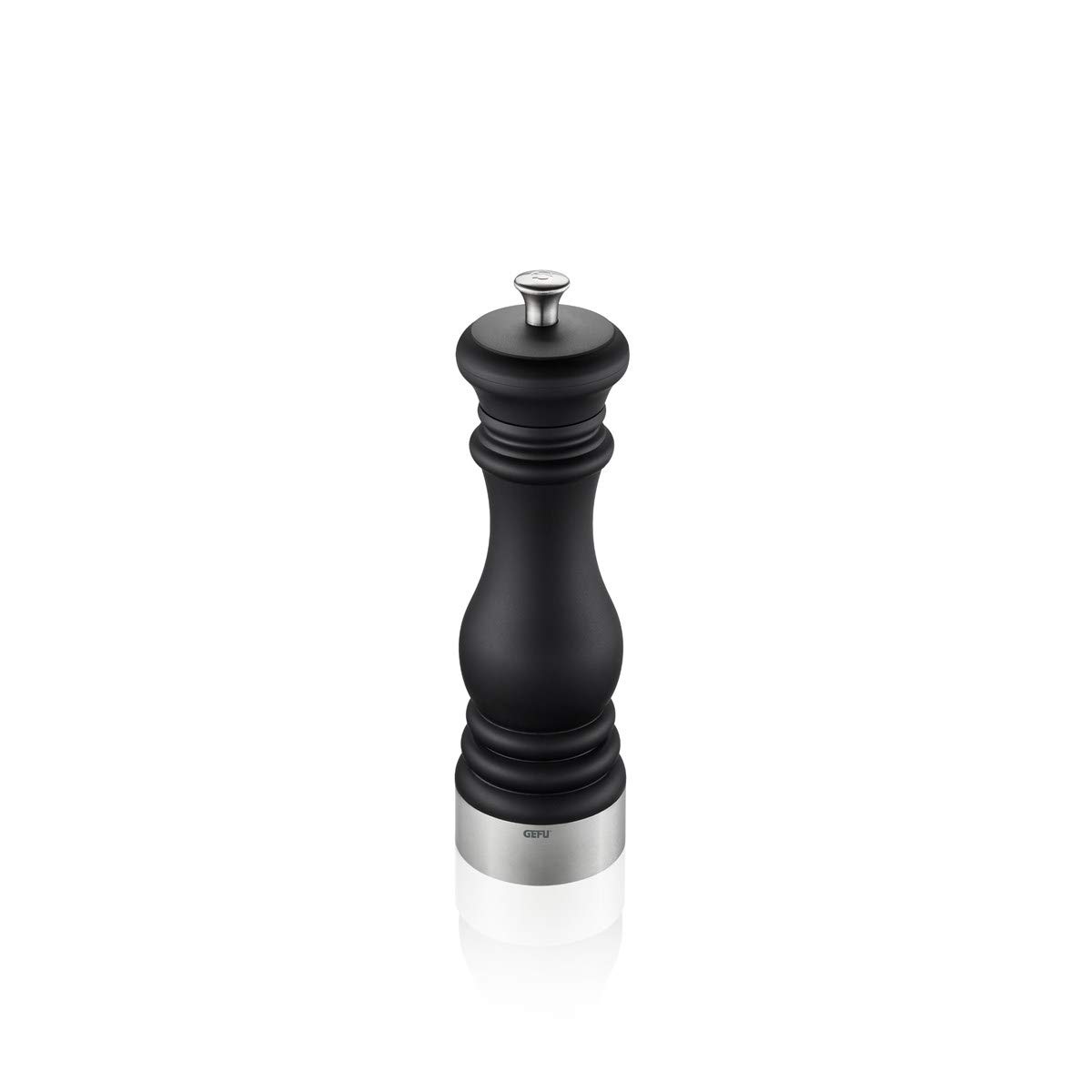 gefu-flavio-moulin-sel-ou-poivre-21-cm-c-ramique-r-glable-noir-mat image 1