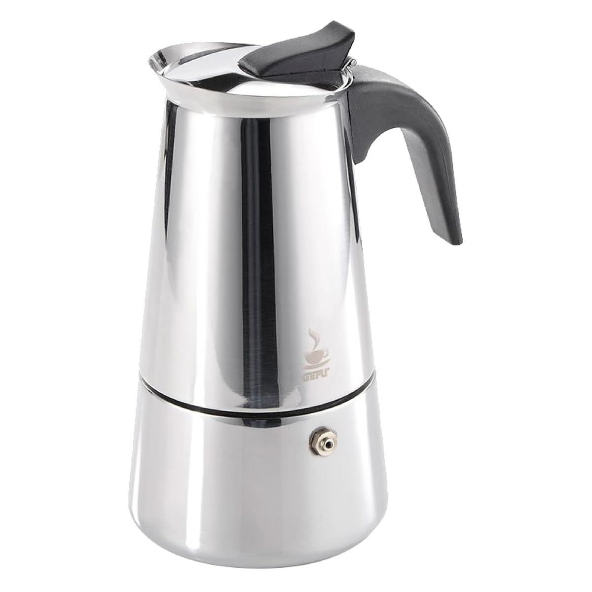 gefu-emilio-cafeti-re-italienne-2-tasses-moka-couvercle-vissant-compatible-lave- image 1
