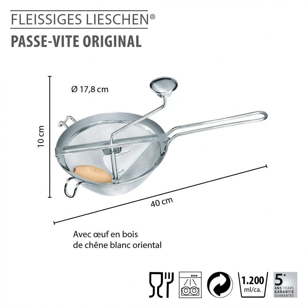gefu-ge24500-fleissiges-lieschen-disque-perfor-1-mm-pour-passe-l-gumes-flotte-lo image 2