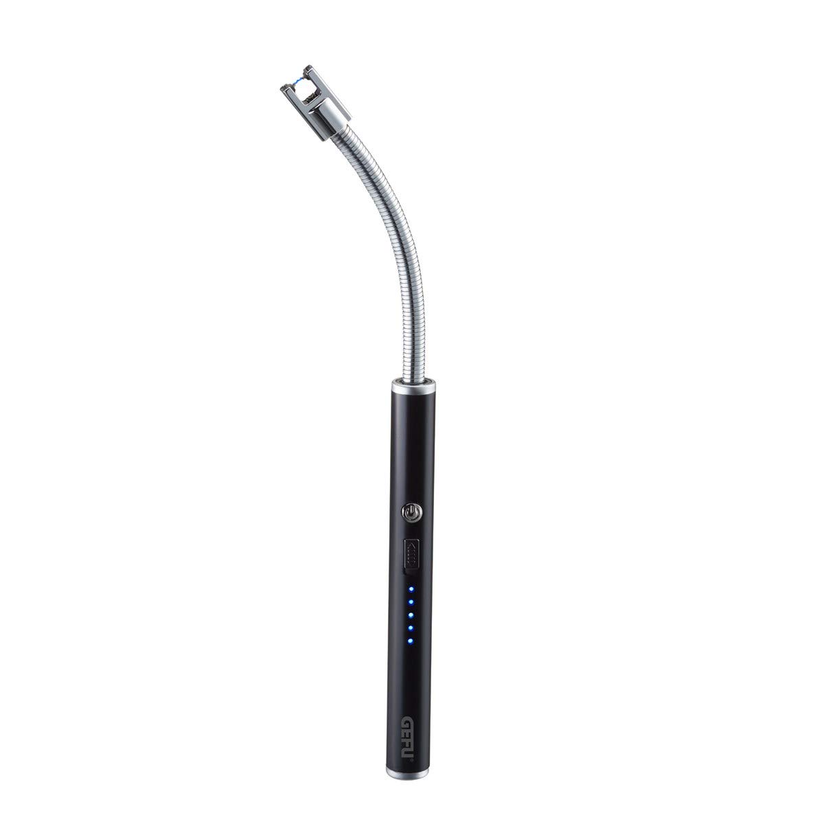 gefu-ignito-briquet-de-cuisine-rechargeable-usb-argent-sans-flamme-coupe-vent-co image 1