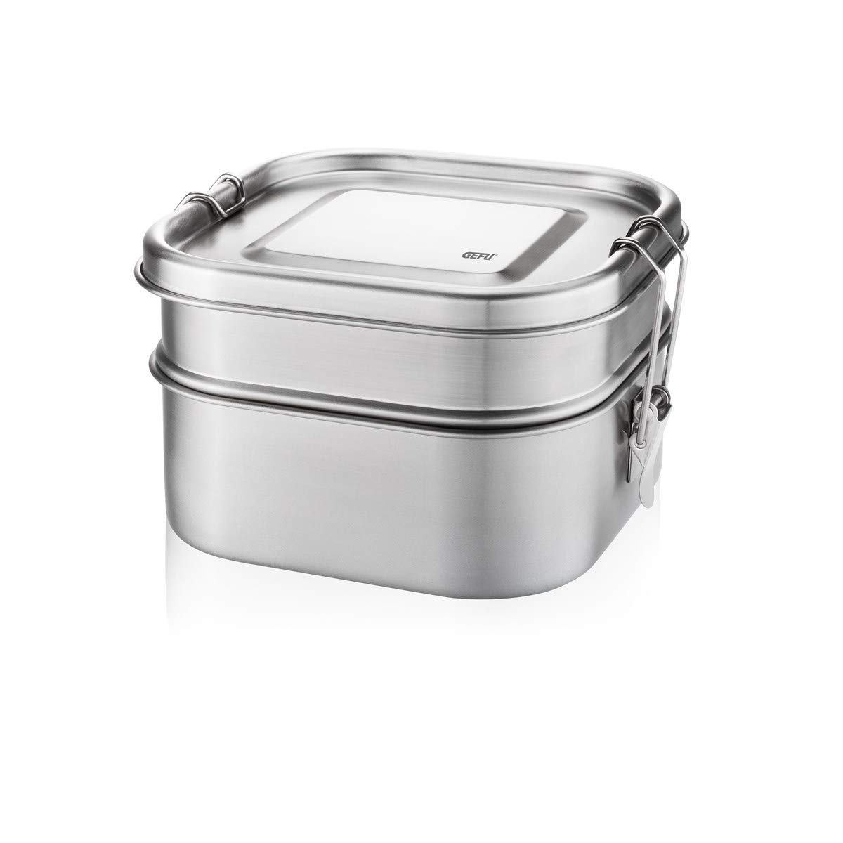 gefu-endure-bo-te-repas-double-tage-lot-de-3-acier-inoxydable-et-plastique-argen image 2