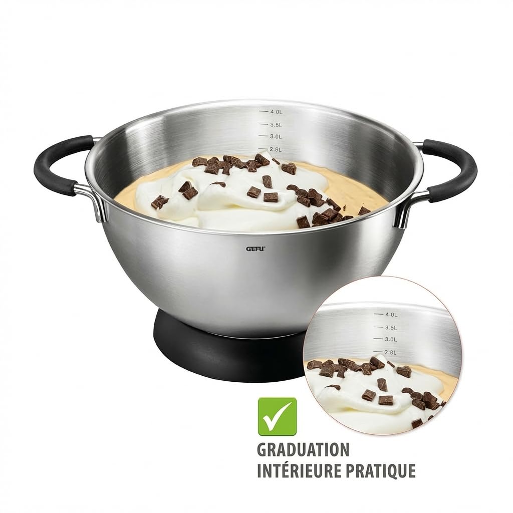 gefu-mesco-bol-m-langeur-acier-inoxydable-anneau-antid-rapant-24-cm-4-litres image 4