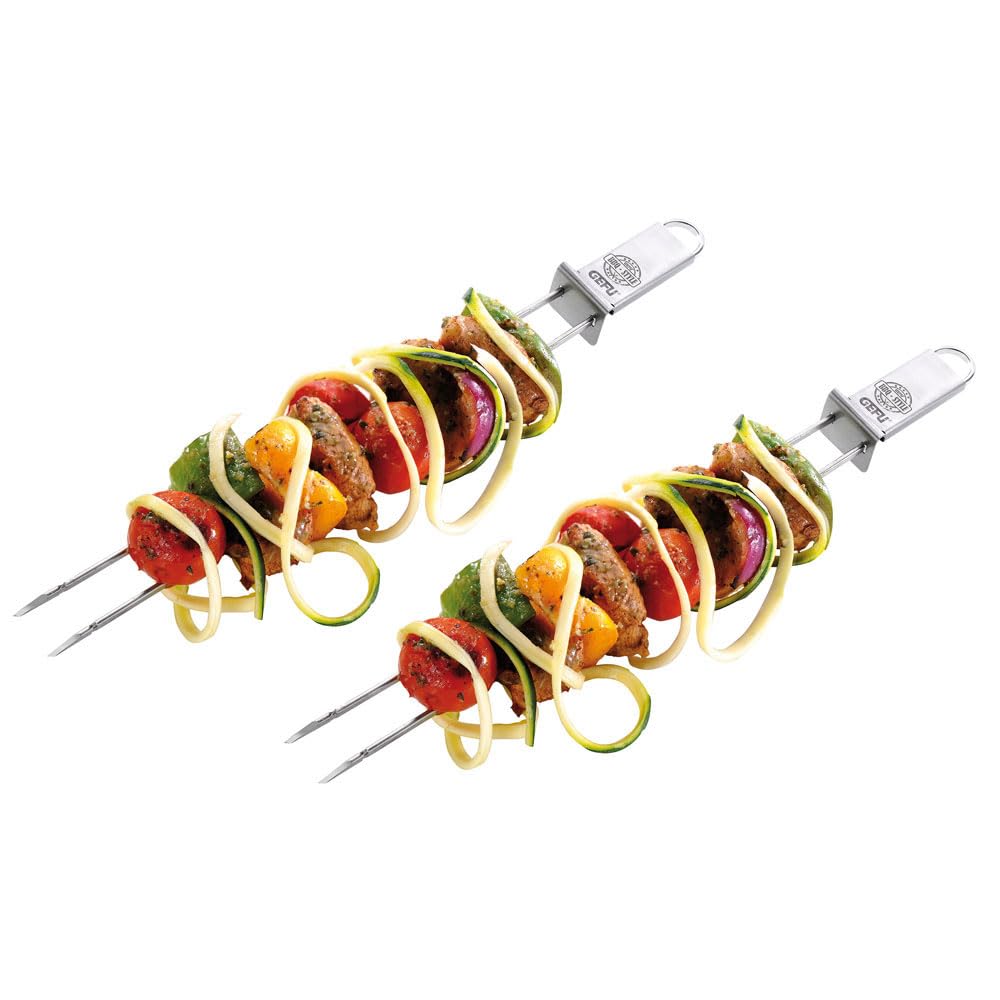gefu-twinco-ge15420-set-de-2-brochettes-doubles-barbecue-inox-32-cm-r-utilisable image 2