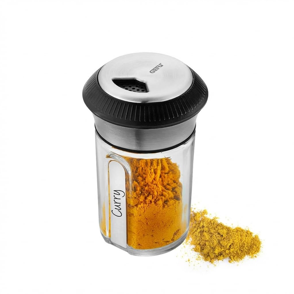 gefu-x-plosion-petit-distributeur-en-verre-pour-pices-et-herbes-100-ml-avec-couv image 1