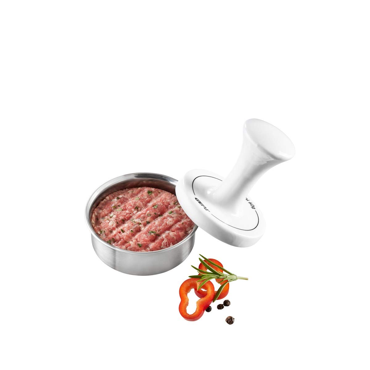 gefu-15400-spark-presse-burgers-argent-e-pour-barbecue-et-grilling image 2