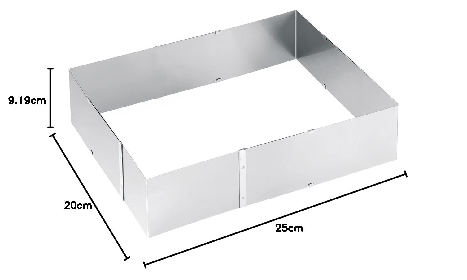 gefu-cadre-g-teau-extensible-uno-acier-inoxydable-20-x-24-cm-38-x-46-cm-hauteur- image 5