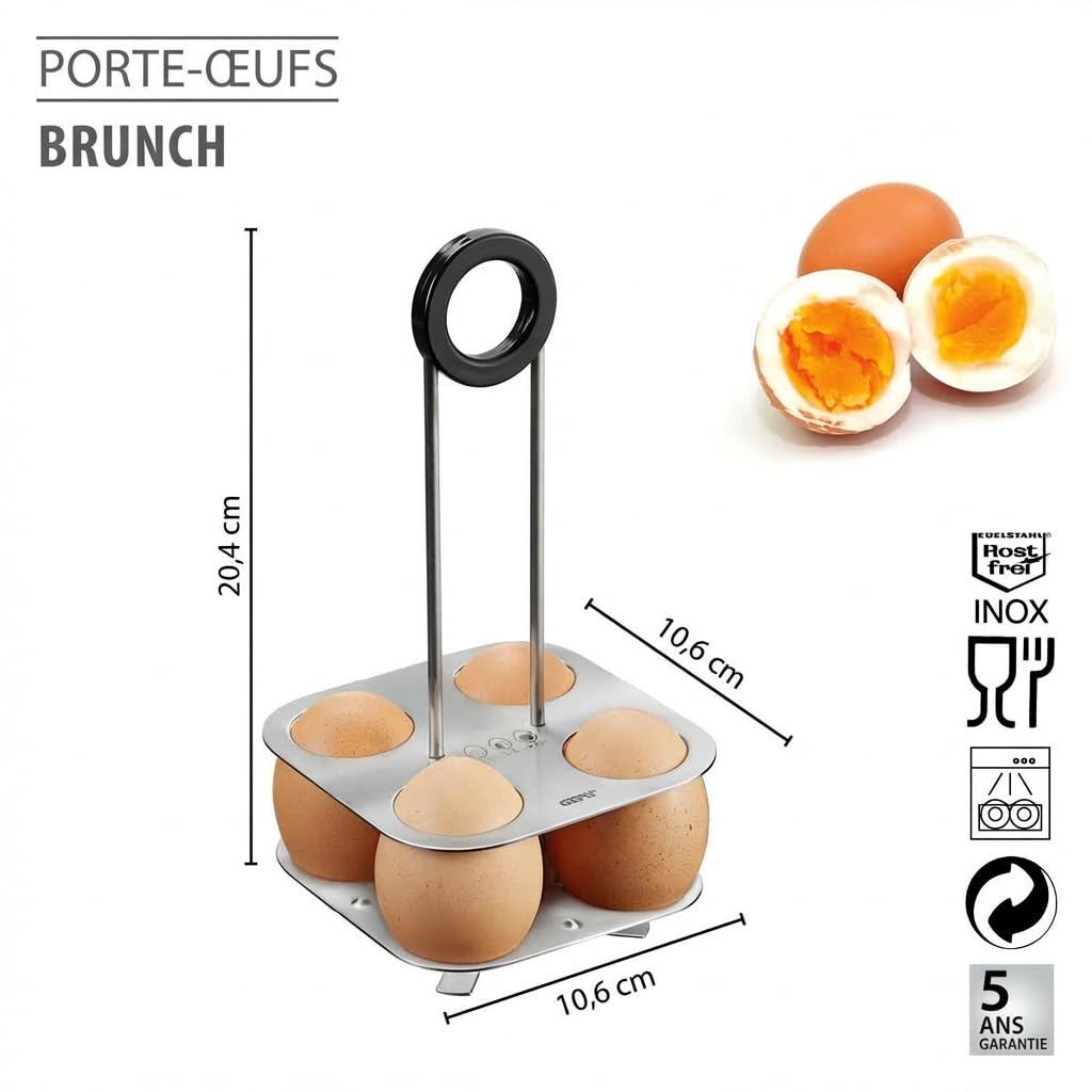 gefu-bruch-gf33680-support-de-cuisson-pour-4-ufs-acier-inoxydable-poign-e-atherm image 2
