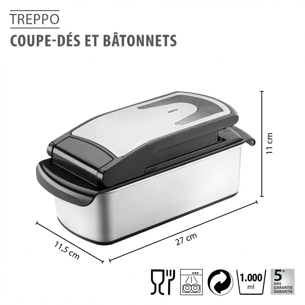 gefu-treppo-2-0-coupe-l-gumes-en-d-s-et-b-tonnets-3-en-1-avec-bac-collecteur-ino image 3