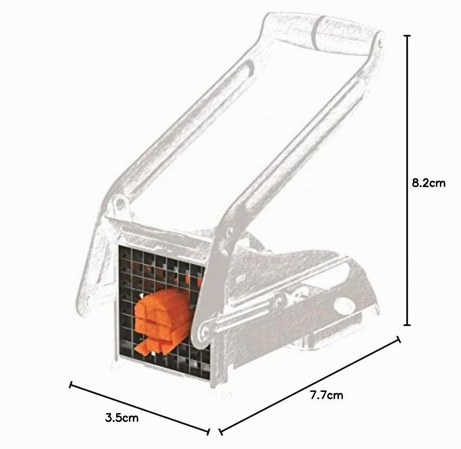 gefu-grille-de-coupe-pour-coupe-frites-cutto-64-b-tonnets-9-x-9-mm-acier-inoxyda image 3