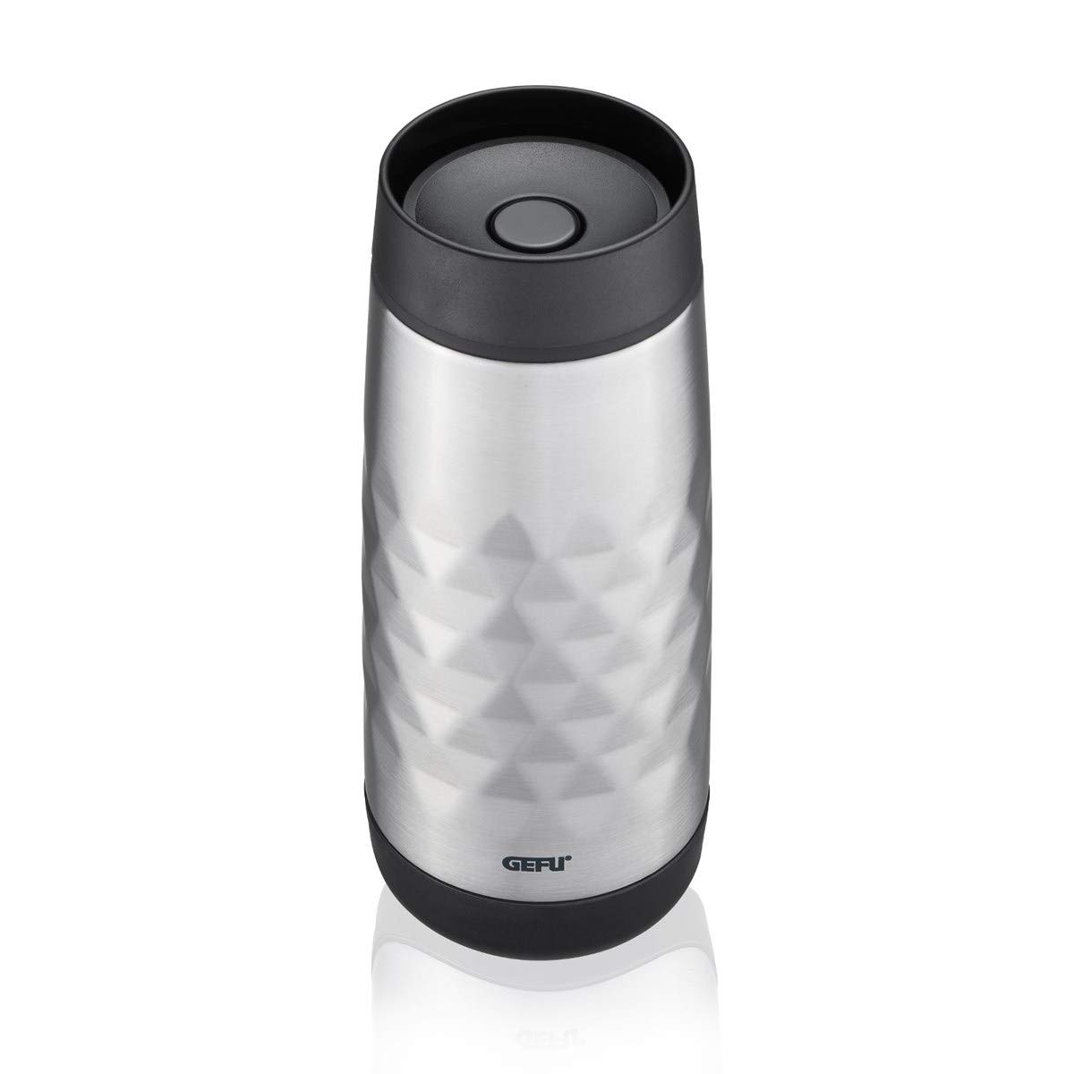 gefu-nevio-12727-gobelet-isotherme-en-acier-inoxydable-400-ml-argent-double-paro image 1