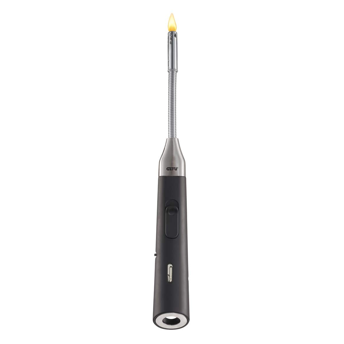 gefu-ge12990-drago-allume-gaz-tige-flexible-en-acier-inoxydable-noir-rechargeabl image 1