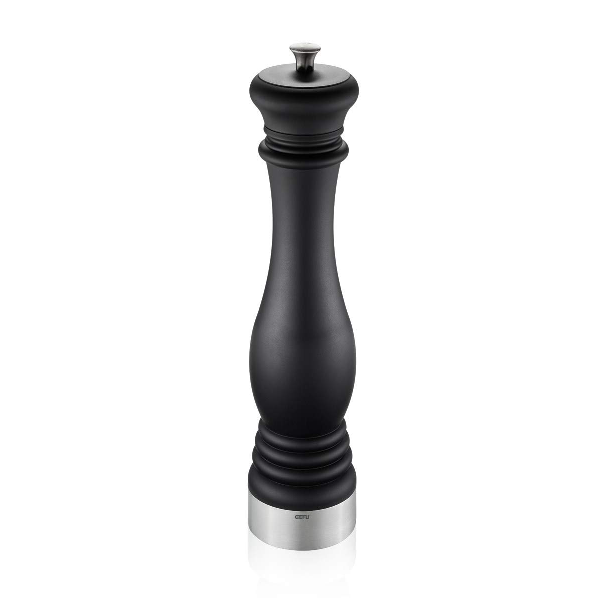 gefu-flavio-34635-moulin-sel-et-poivre-33-cm-en-noir-mat-avec-broyeur-c-ramique- image 1