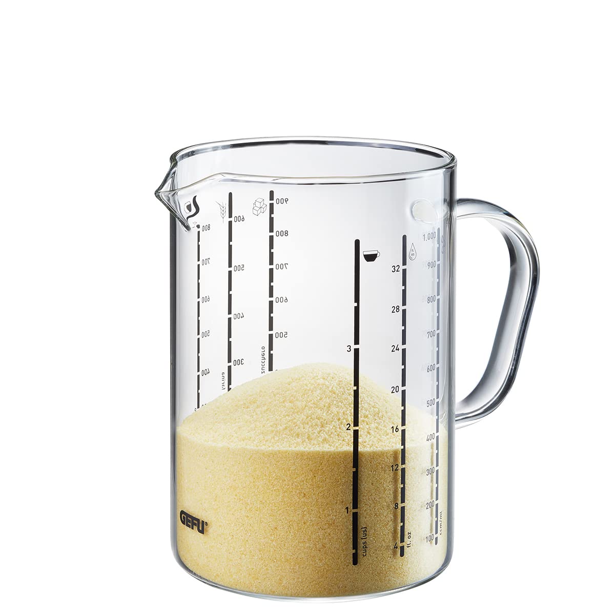 gefu-meti-verre-doseur-1000-ml-transparent-r-f-14452 image 1