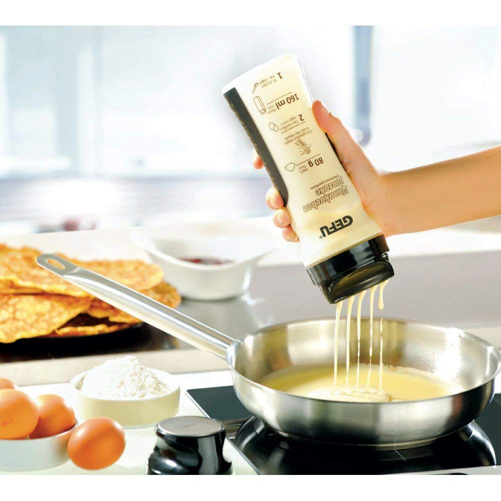 gefu-twister-shaker-cr-pes-pancakes-et-sp-tzle-avec-m-langeur-innovant-et-recett image 2