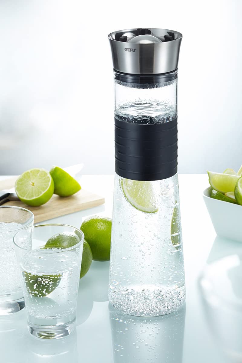 gefu-cascada-35270-carafe-eau-verre-et-inox-1-l-avec-bouchon-boule-et-filtre image 6
