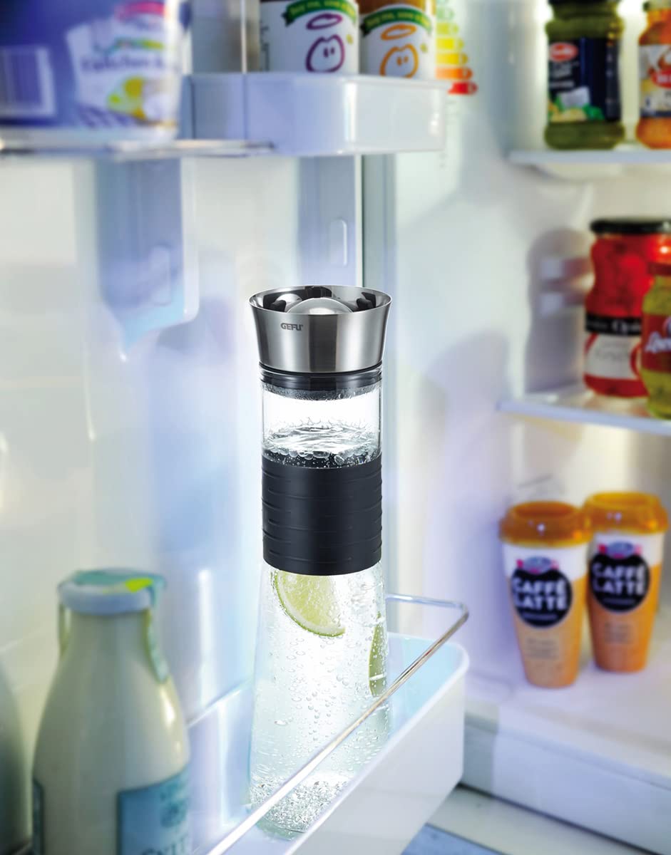 gefu-cascada-35270-carafe-eau-verre-et-inox-1-l-avec-bouchon-boule-et-filtre image 4