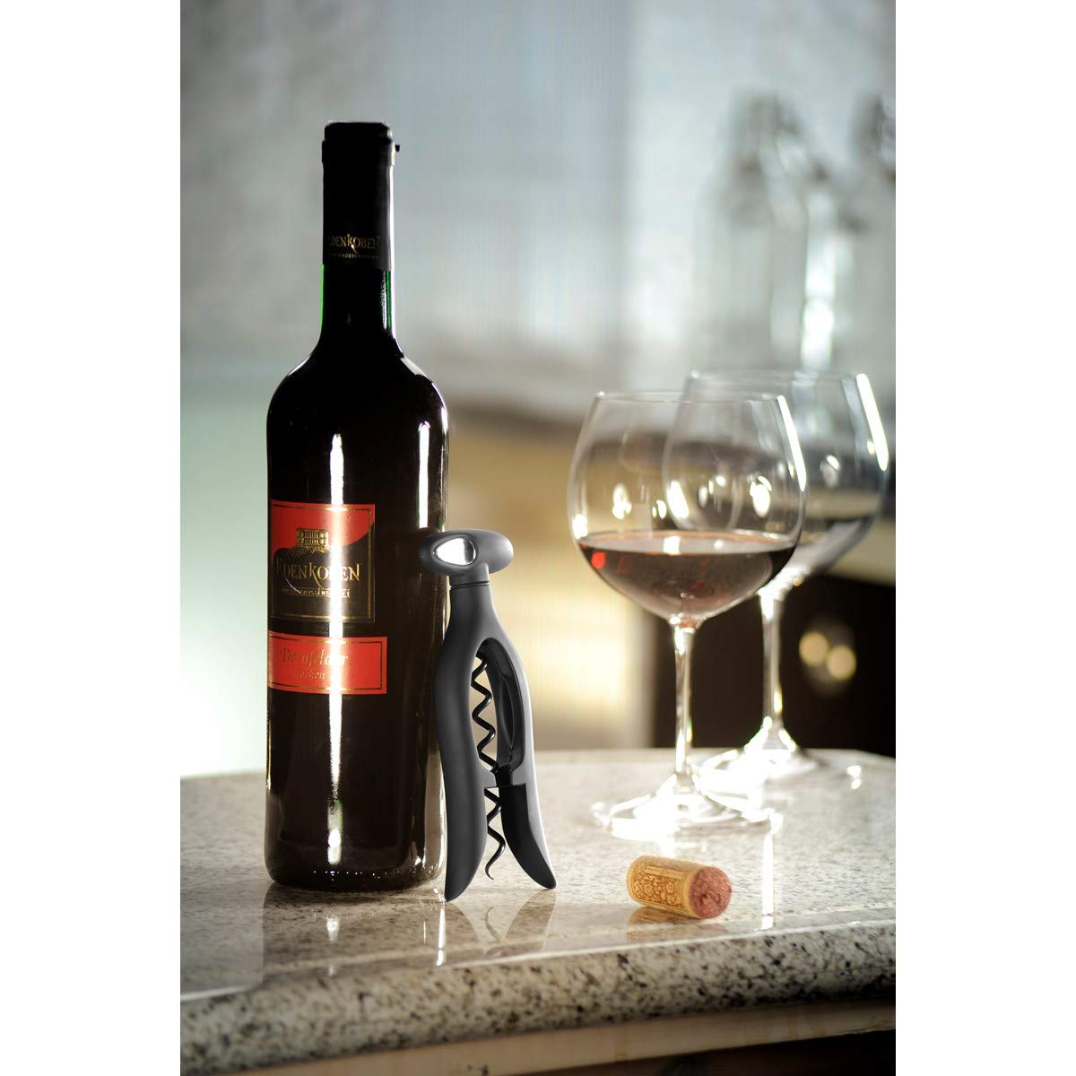 gefu-moltovino-ge12860-tire-bouchon-avec-rev-tement-santoprene-noir-23-6-cm image 3