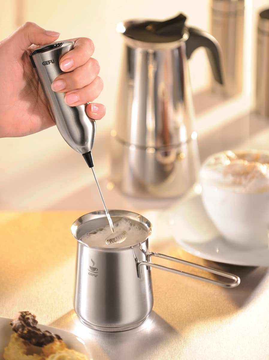 gefu-claudio-carafe-mousse-600-ml-en-acier-inoxydable-avec-fond-sandwich image 2