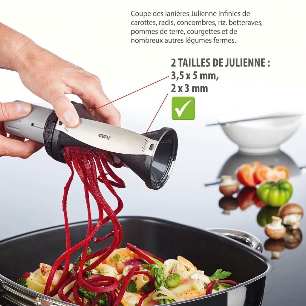 gefu-ge13780-spirelli-2-0-taille-l-gumes-spiraleuse-manuelle-avec-2-formats-de-j image 6